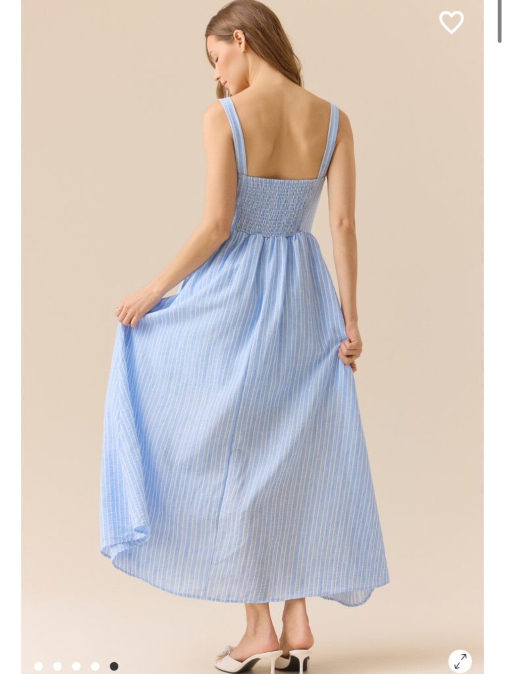 NWT Altar'd State Maggie Stripe Maxi Dress - Picture 5 of 5